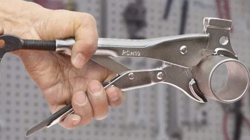 C-Jaw Pliers with Hammer Head