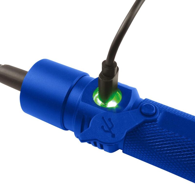 WRKPRO arbeidslampe "M1" CREE XPG LED med flexarm, zoomfunksjon, magnet og oppladbart batteri - Bilde 5