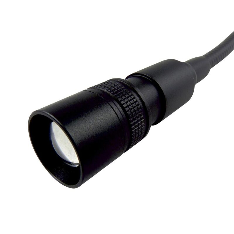 WRKPRO arbeidslampe "M1" CREE XPG LED med flexarm, zoomfunksjon, magnet og oppladbart batteri - Bilde 3