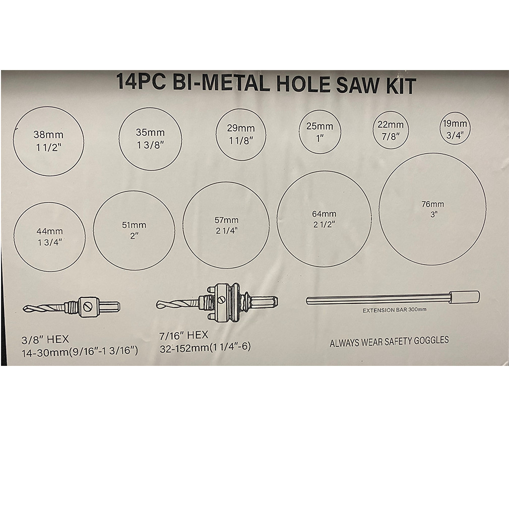 PR Maskin - hole saw