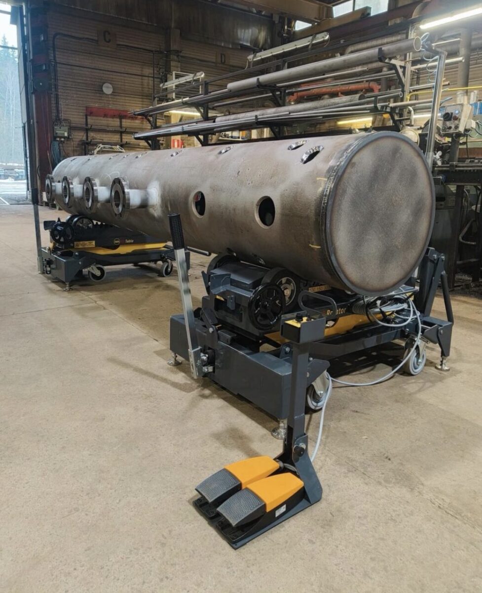 Brukt sett med AMA® HD rotator og medfølger