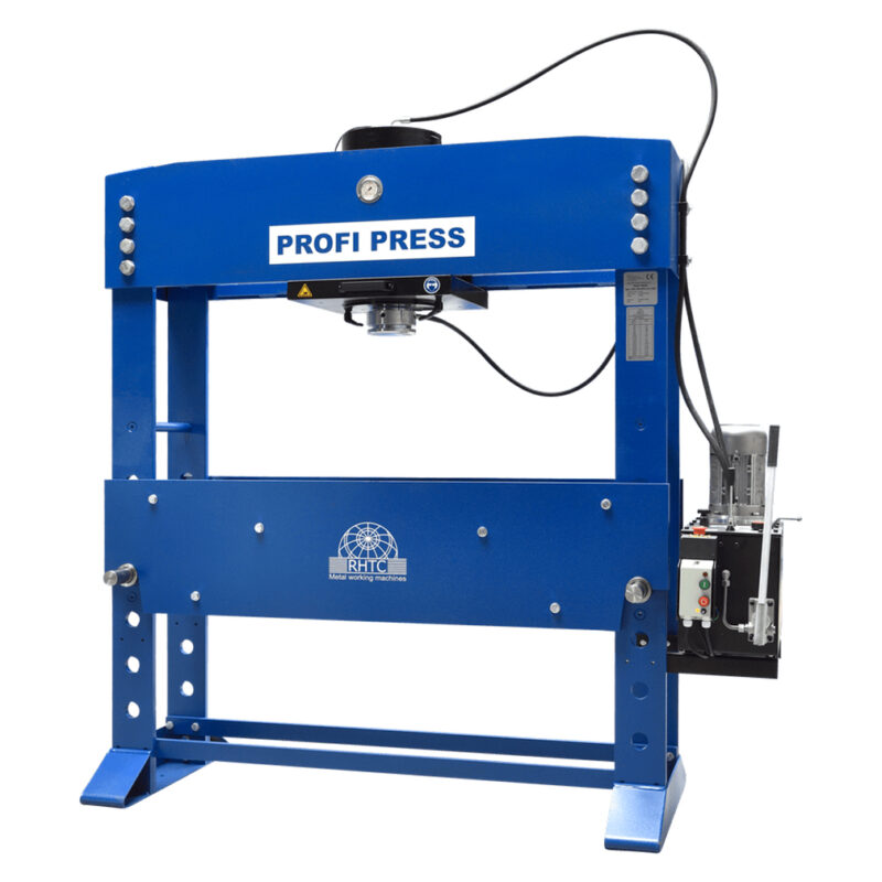 Verkstedpresse 100 tonn - bevegelig sylinder - ekstra bredde - Bilde 2