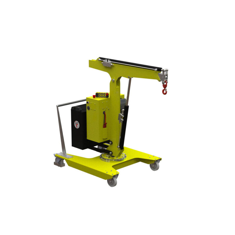 Motbalanserte mobilkran med 360 rotasjon - 500kg