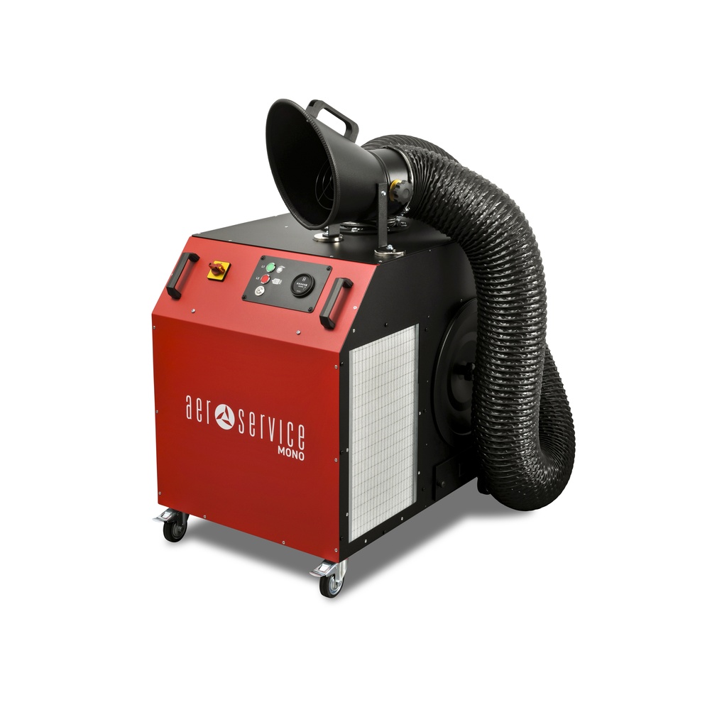 Sveiseavsug Mono Plus W3 med fleksibel slange 3,3 meter