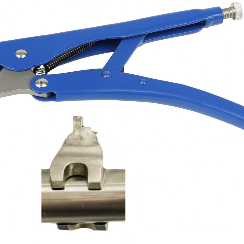 Rørklemme smal versjon fra Ø 4 mm til Ø 19,05 mm.