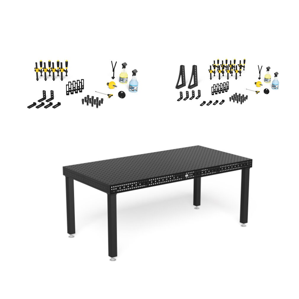 Sveisebord pakke S16 2000x1000mm inkl tilbehør