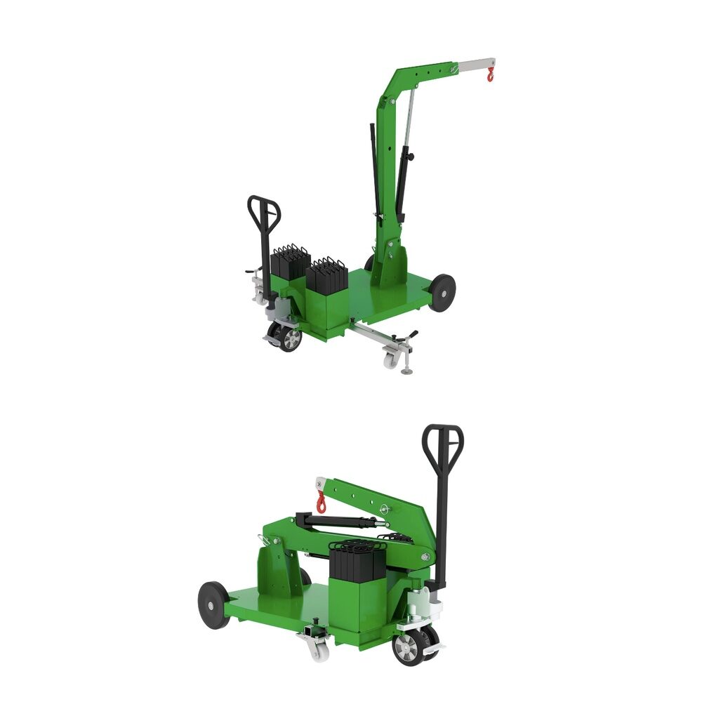 Mobil krane MF450 - Fast bom, 450 kg maks