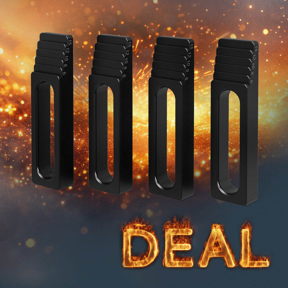 Sett Clamping stop 6–15 mm nitrert - S28