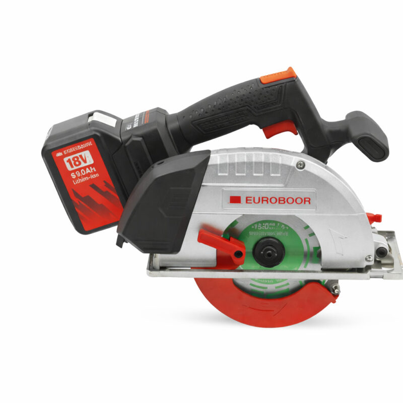 Batteridrevet håndholdt sirkelsag, 150 mm, 18V til stål