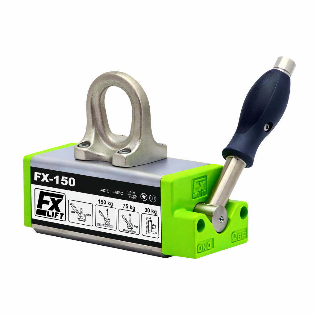 Tysk løftemagnet 150kg - FX150 (gammel modell)