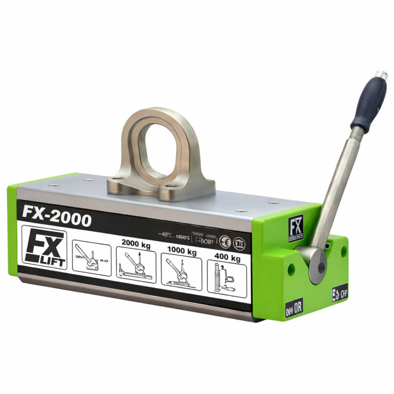 Tysk løftemagnet 2000 kg - FX-2000