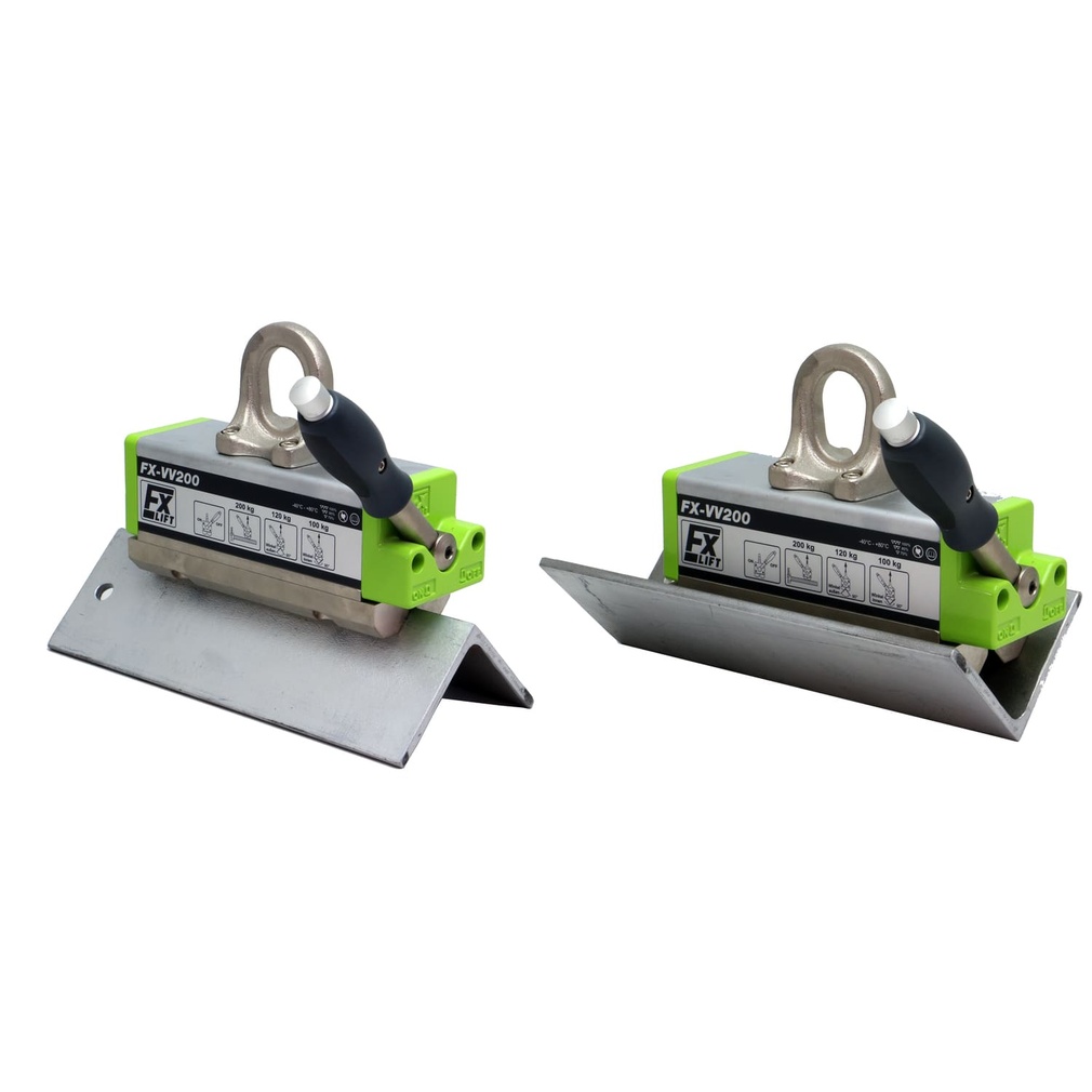 FX-VV200 Løftemagnet til profiler - 200 kg maks