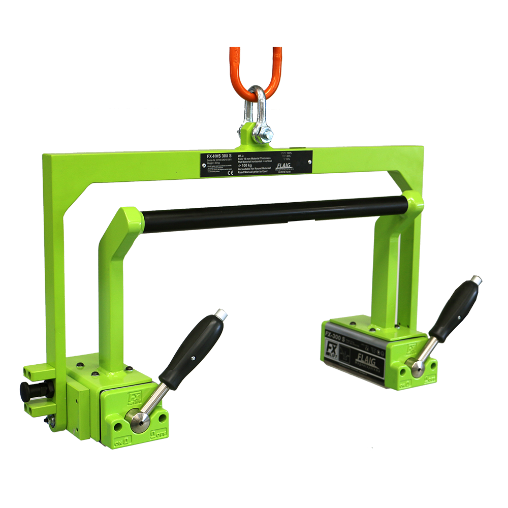 Svingbar løftemagnet (horisontal/vertikal) FX-HVS 300