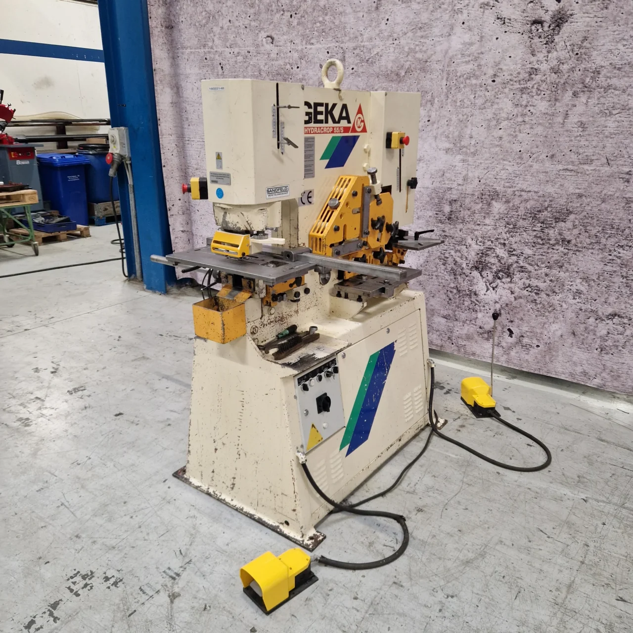 Brukt Geka Hydracrop 55S hydraulisk profiljernsaks – 55 tonn