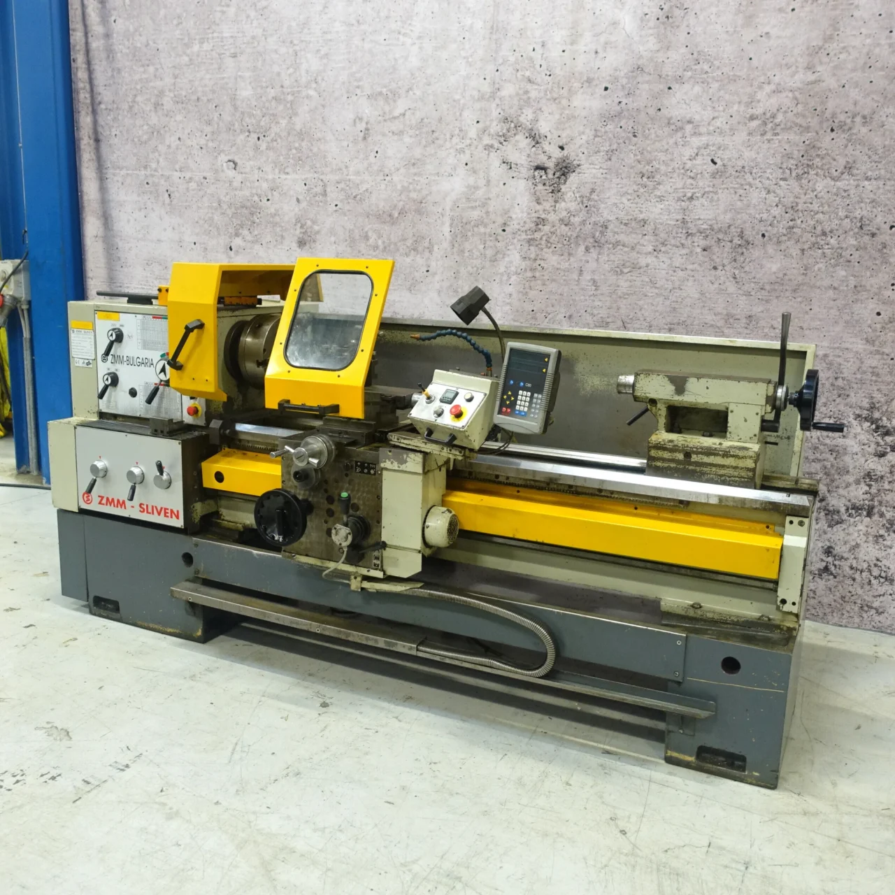 Brukt ZMM CU580M RD dreiebenk – 290 x 1500 x 72 mm