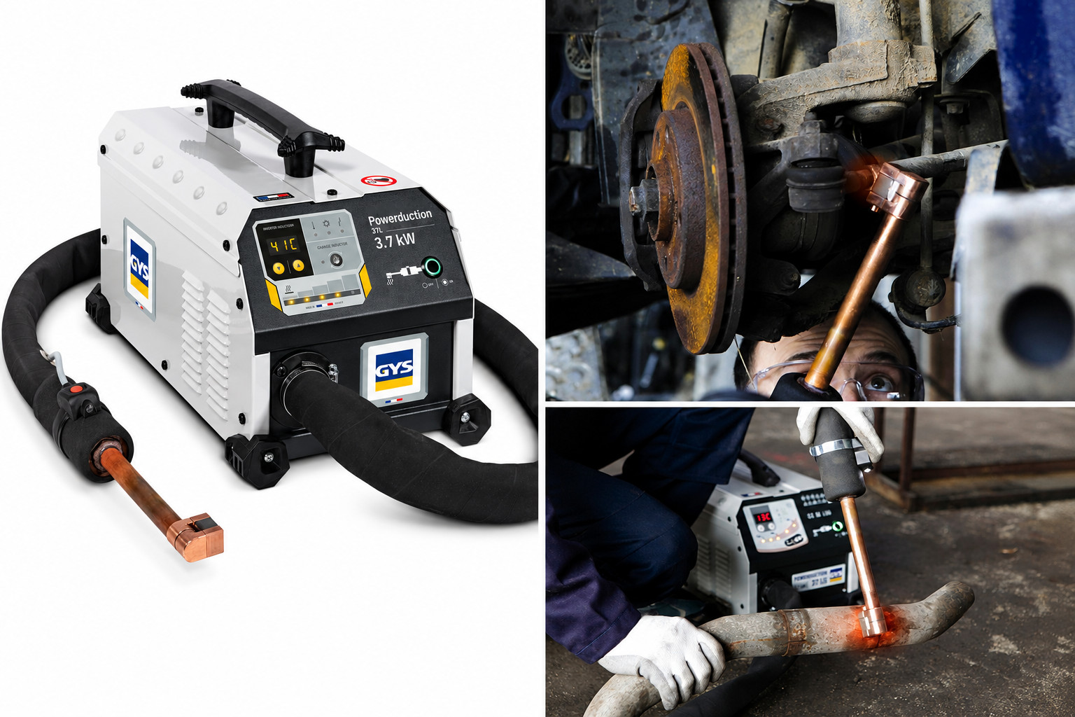 Induksjonsvarmer GYS 37LG – 3,7kW