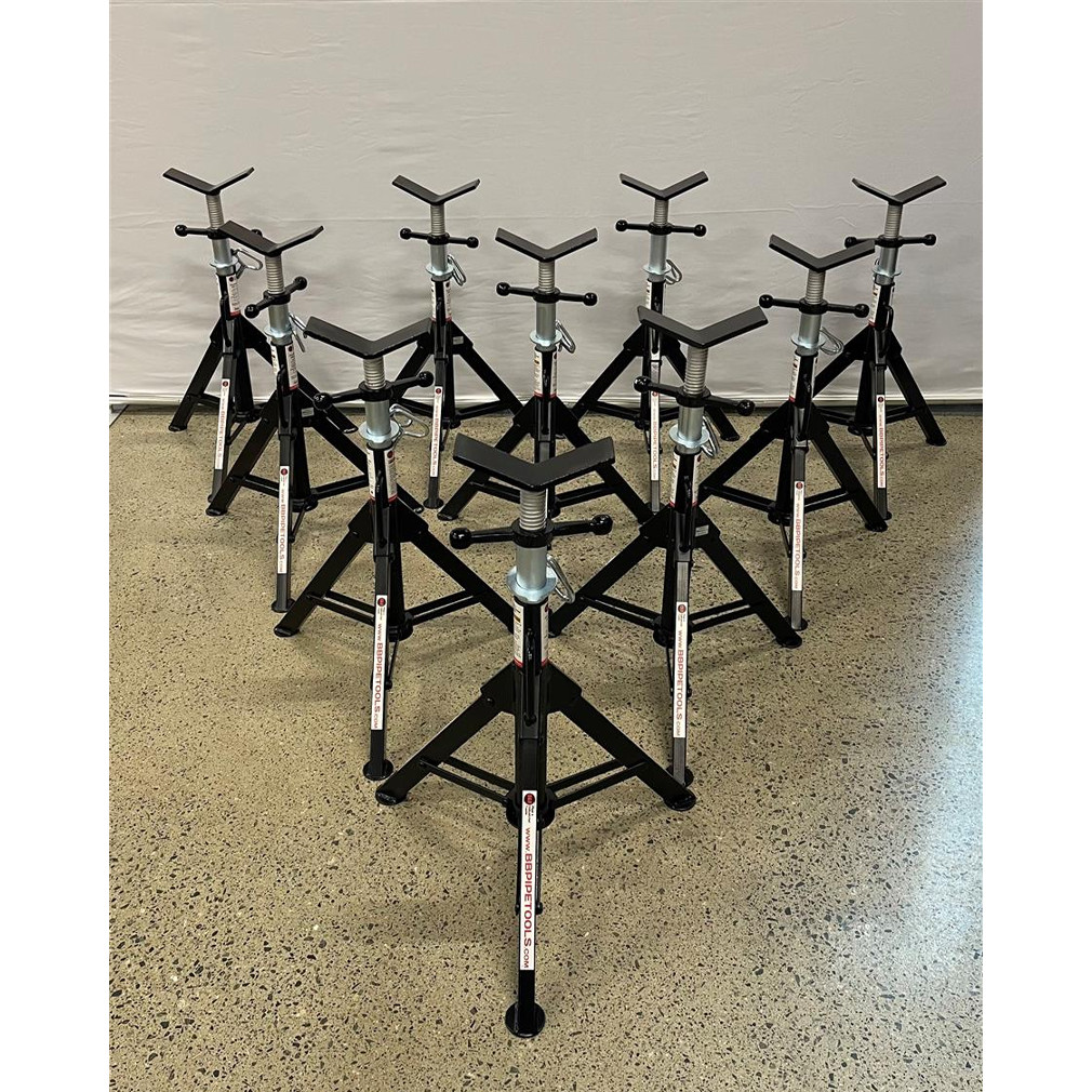 10 Pakning med Tri Pipe Stand rørkrakk INKL V-HODE