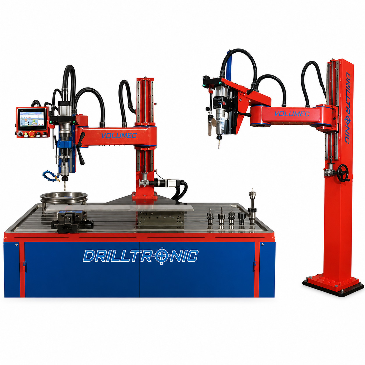 Volumec Drilltronic – Bore- og gjengearmer til moderne industri