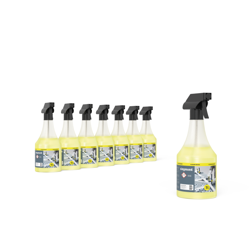 Spesial tilbud CleanBasic 8x 1 liter sprayflaske