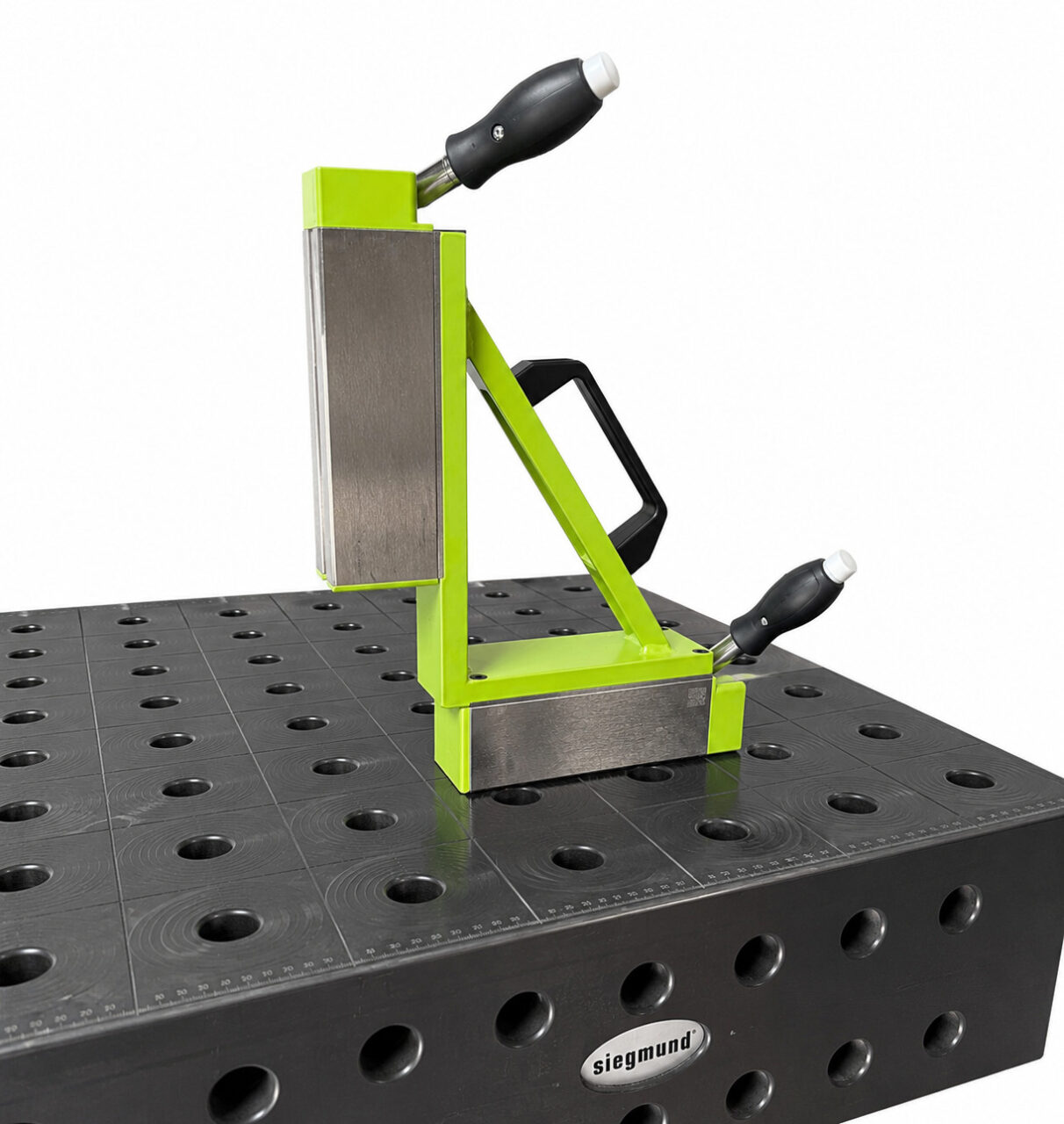 Sveisevinkel 2×8 kN - To magnetnivåer for enklere montering