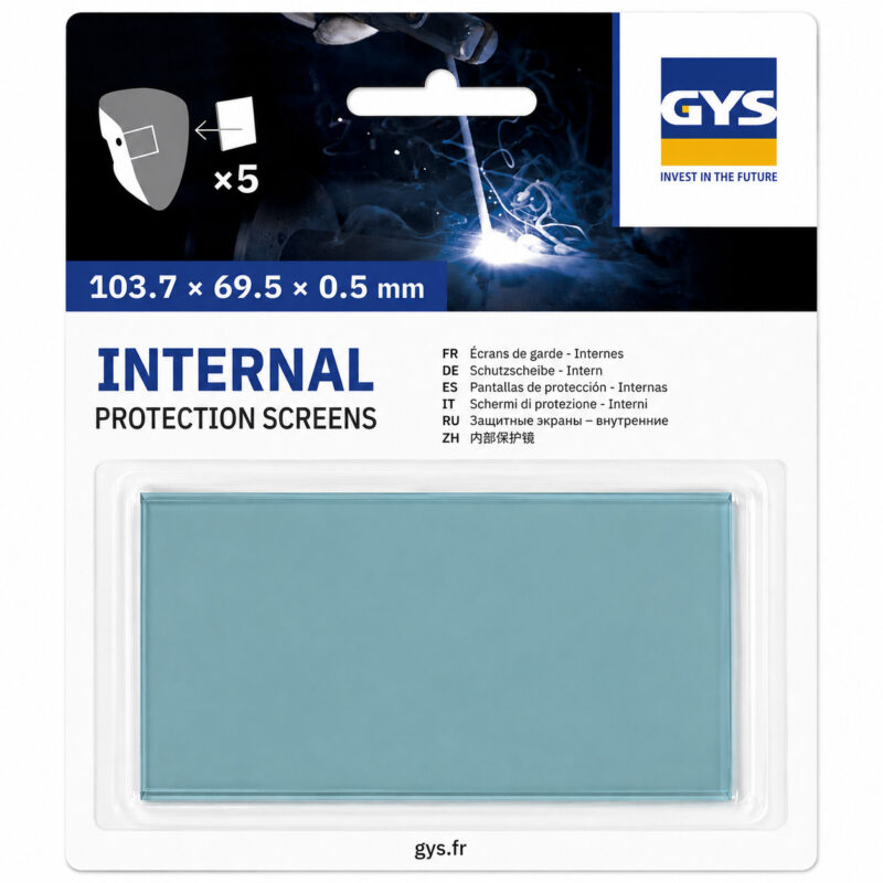 Beskyttelsesglass innvendig – 5 stk til APOLLO+ 3/5-13G sveisemaske