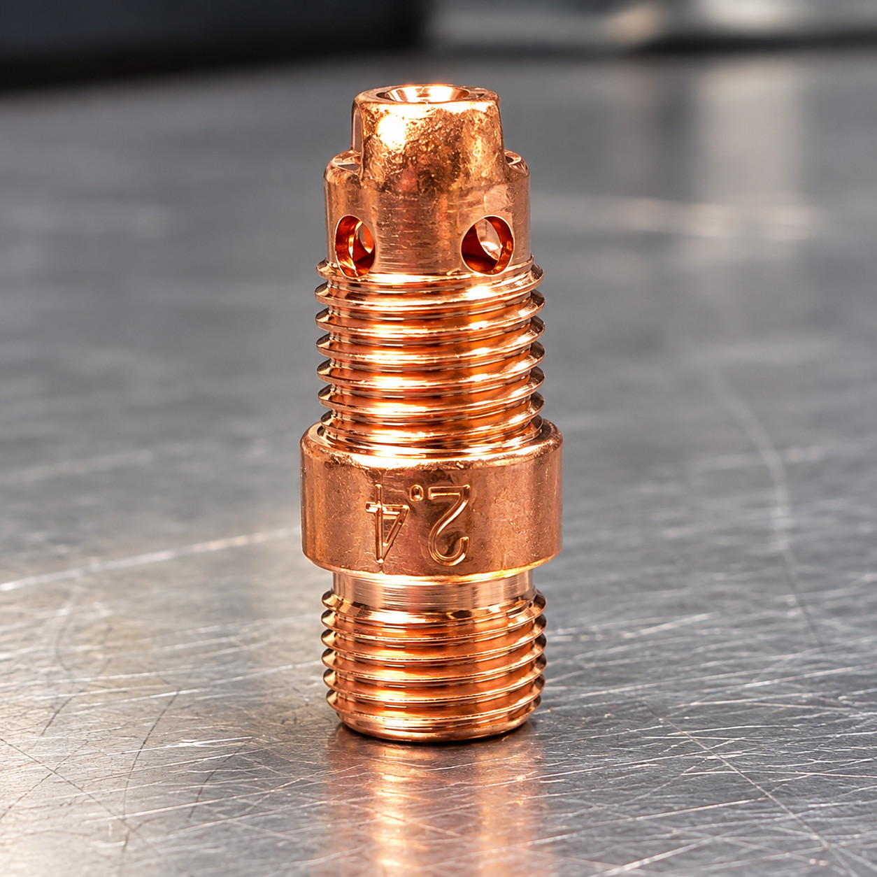 17/18/26 stubby collet body 1/8 in. - 3.2mm 1 pc.
