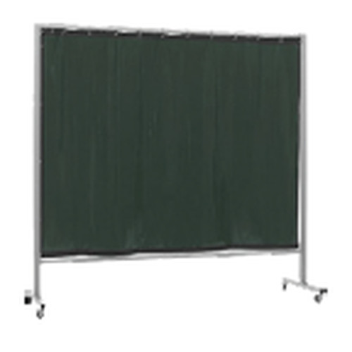Sveiseskjerm 2150x2000mm grønn på hjul